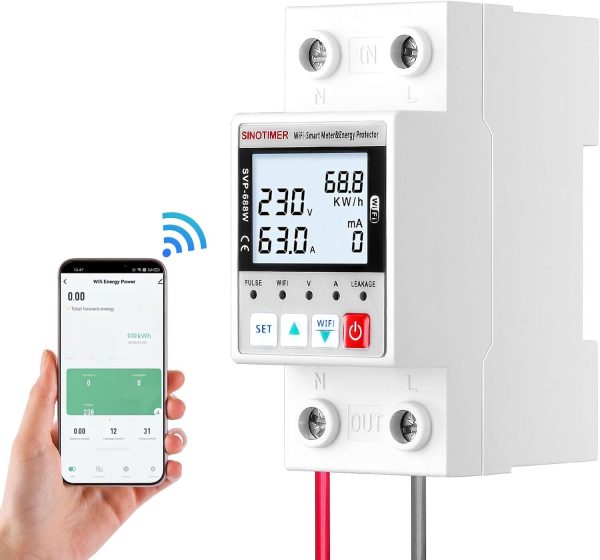 Compteur électrique compatible wifi